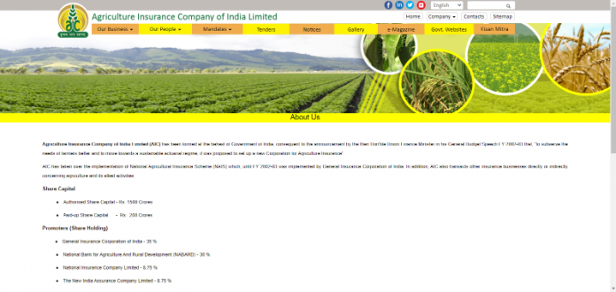 Agriculture Insurance Company of India Review